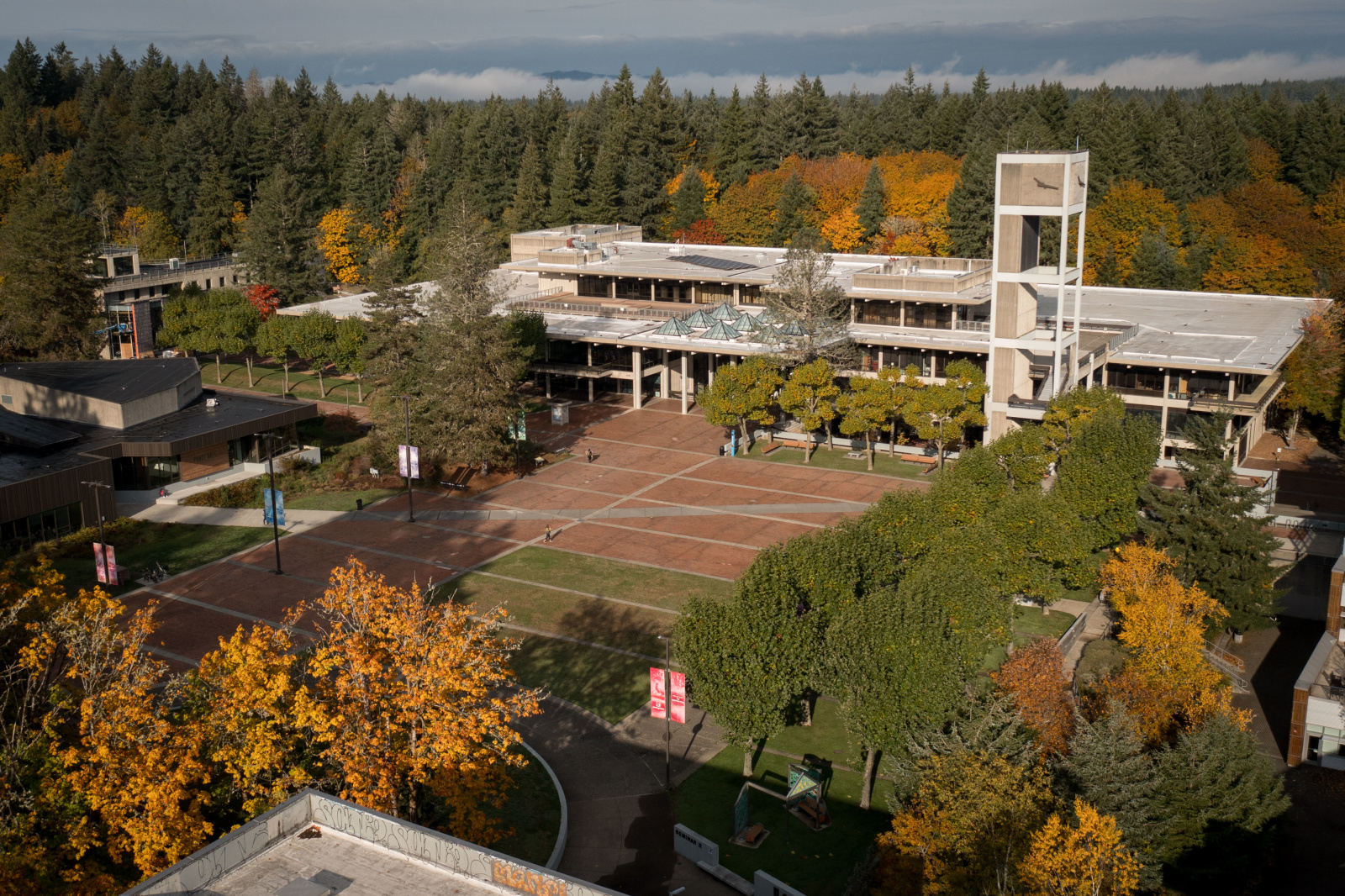 Olympia Campus Aerial View