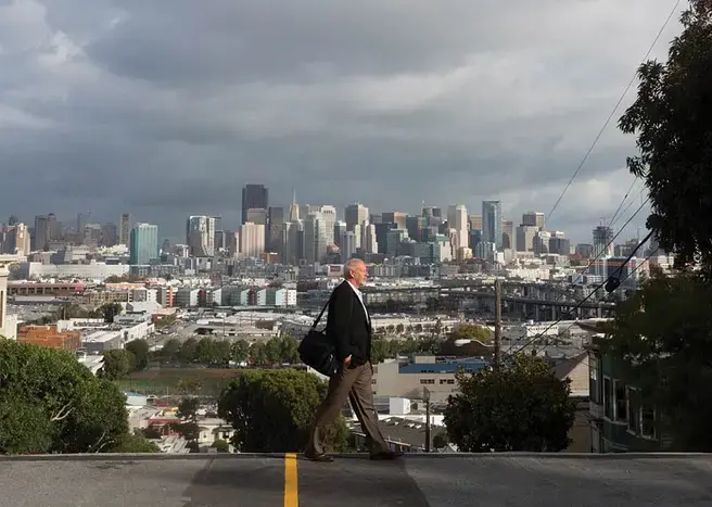 Gil Kelley on Portrero Hill 