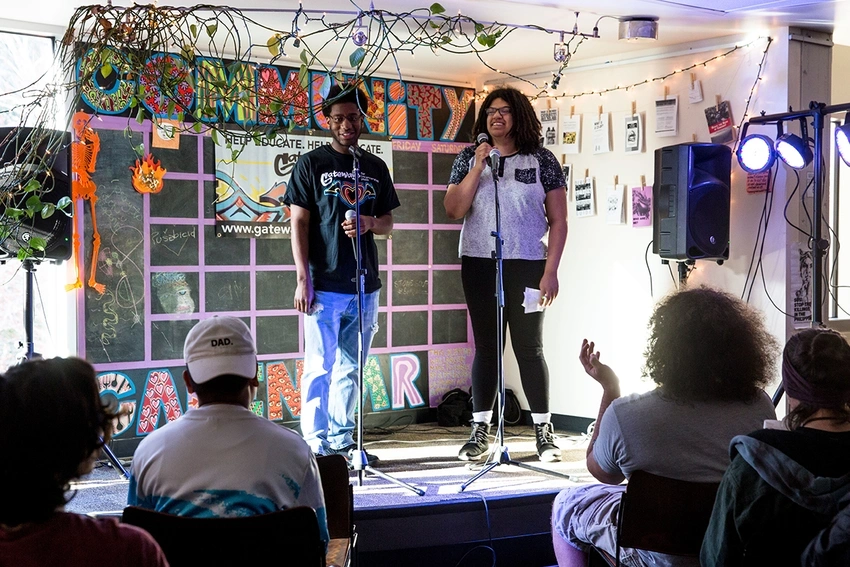 Gateways open mic event