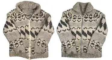 Wool Cowichan Sweater